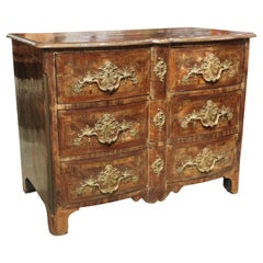 Period French Louis XIV Commode with Rich Bronze Ornamentation, circa 1705