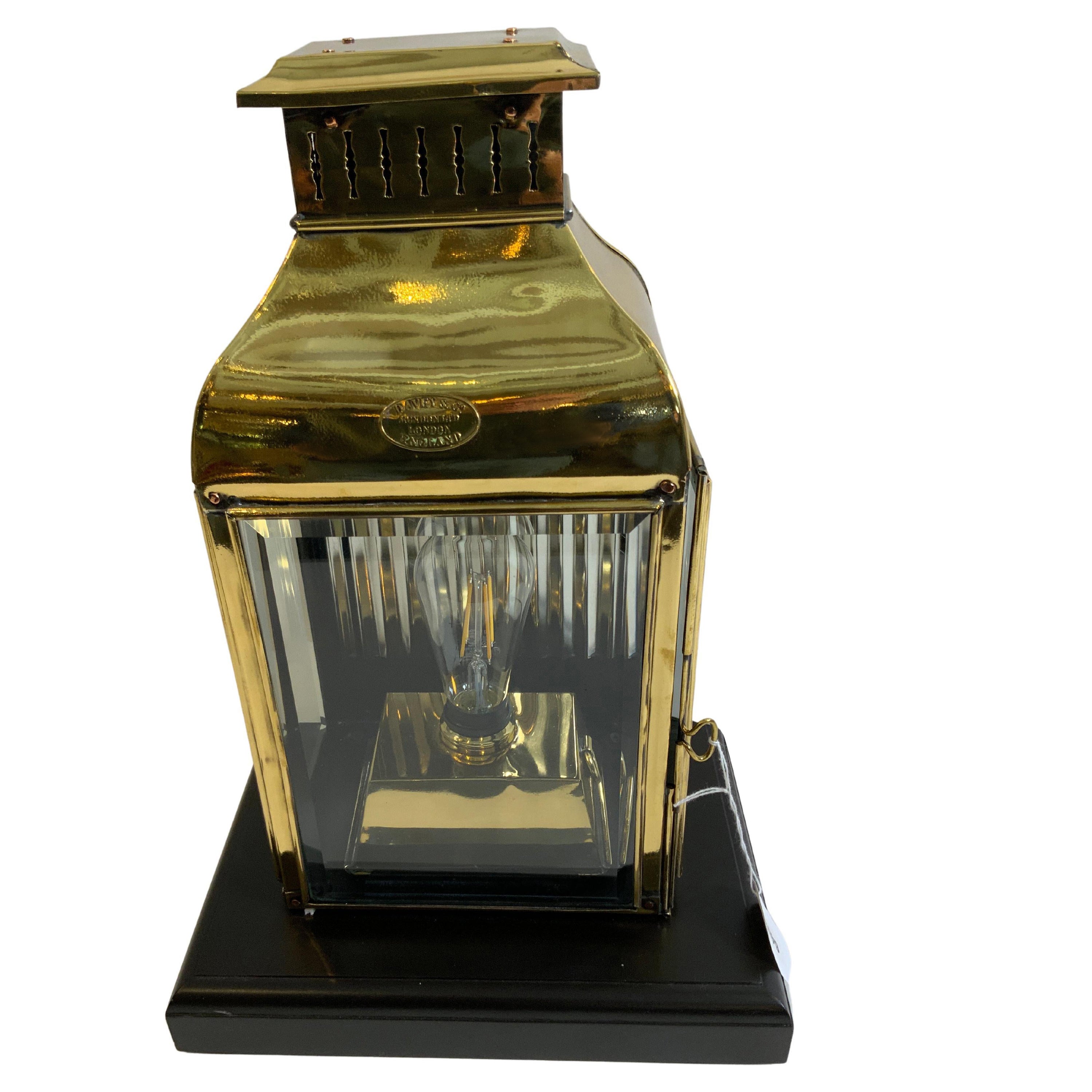Ship's Cabin Lantern by Davey of London For Sale