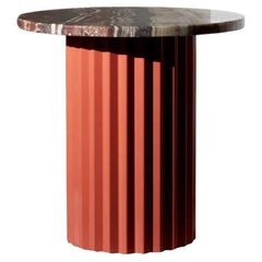 Column Lounge Table with Marble 40 by Lisette Rützou