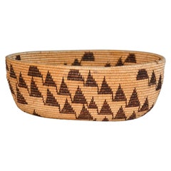 Maidu Basketry Bowl, 1910-1920