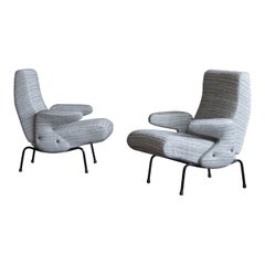 Ensemble de deux fauteuils club Delfino par Erberto Carboni pour Arflex, années 1950