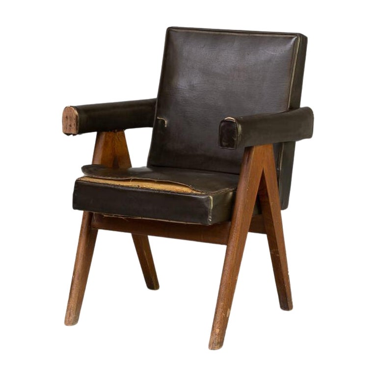 Pierre Jeanneret Authentic ‘Committee’ Chair PJ-SI-30-C