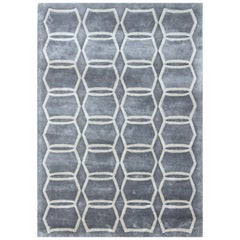 TRAPEZA Hand Tufted Modern Rug, GraphX Collection By Hands