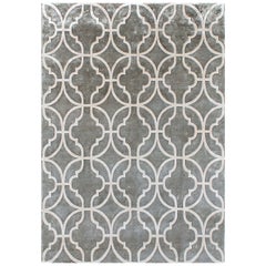 TREILLAGE Hand Knotted Modern Rug, GraphX Collection By Hands