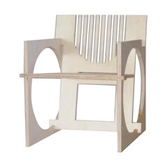 Sedia Tonda Wood Chair by Edoardo Lietti