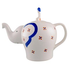 Very Rare Lisa Larson "Elephant teapot" from Her Own Workshop