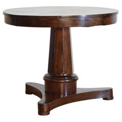 Italian, Veneto, Neoclassic Walnut 2-Drawer Center Table, ca. 1820