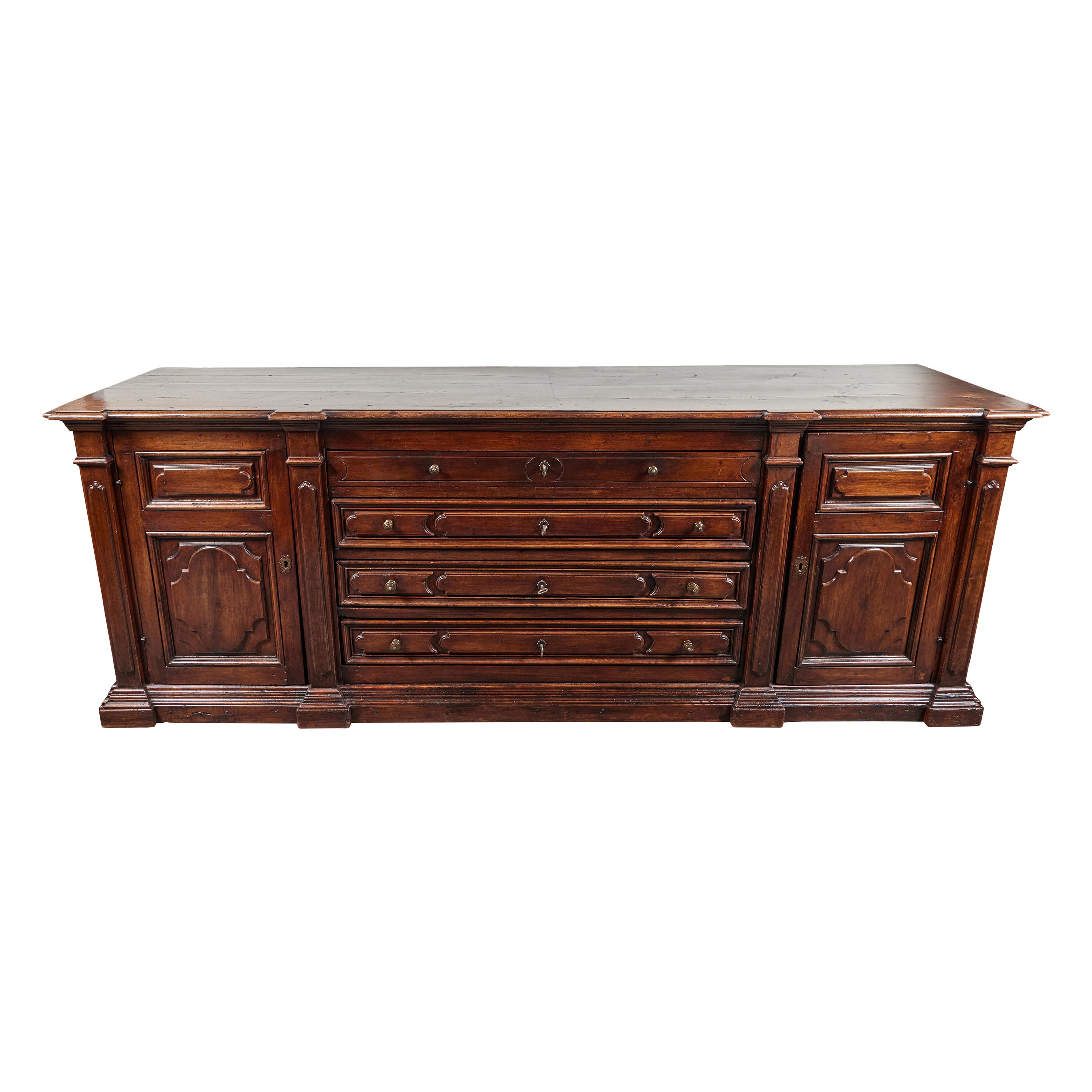 Large, 19th Century, Neoclassical Credenza For Sale
