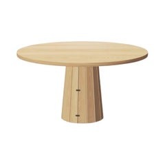 Floor Sample Moooi Round Oak Container Table by Marcel Wanders