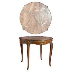 A Louis XV-style table
