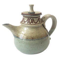 Vintage Studio Pottery Teapot by Frank Massarella