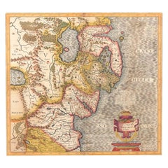 Used Map of Northern Ireland by Mercator/Hondius, Early 1600's