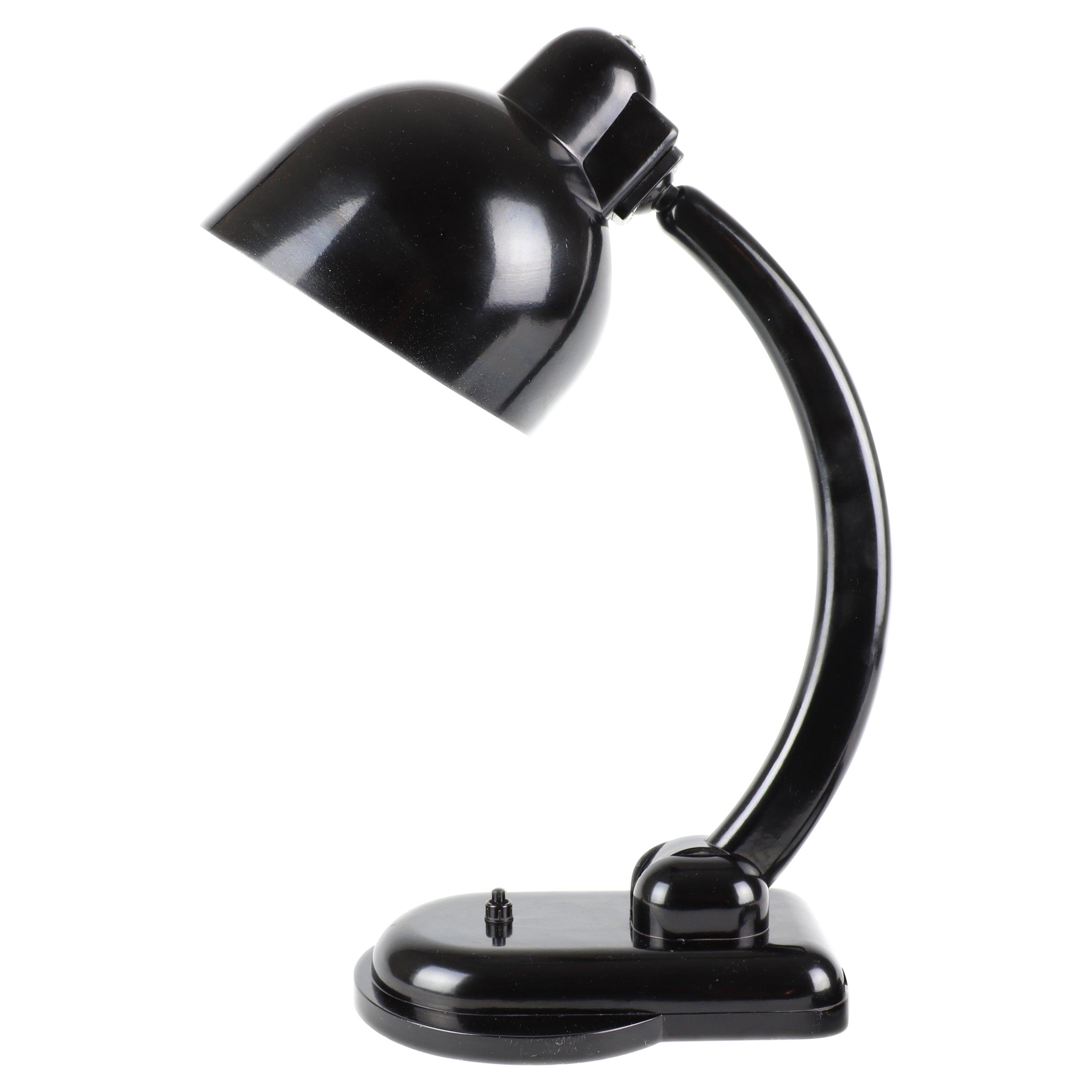 Bakelite Desk Lamp Christian Dell For Sale