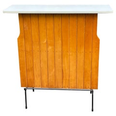 Vintage Mid-Century Modern Arthur Umanoff Cocktail Dry Bar Console, 1950's