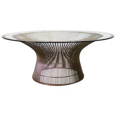 Coffee Table from the Wire Pedestal Collection by Warren Platner for Knoll USA