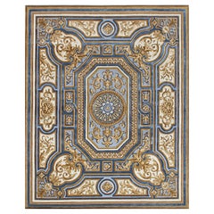 ETHNA Hand Tufted Transitional Rug, French Savonneries Collection by Hands