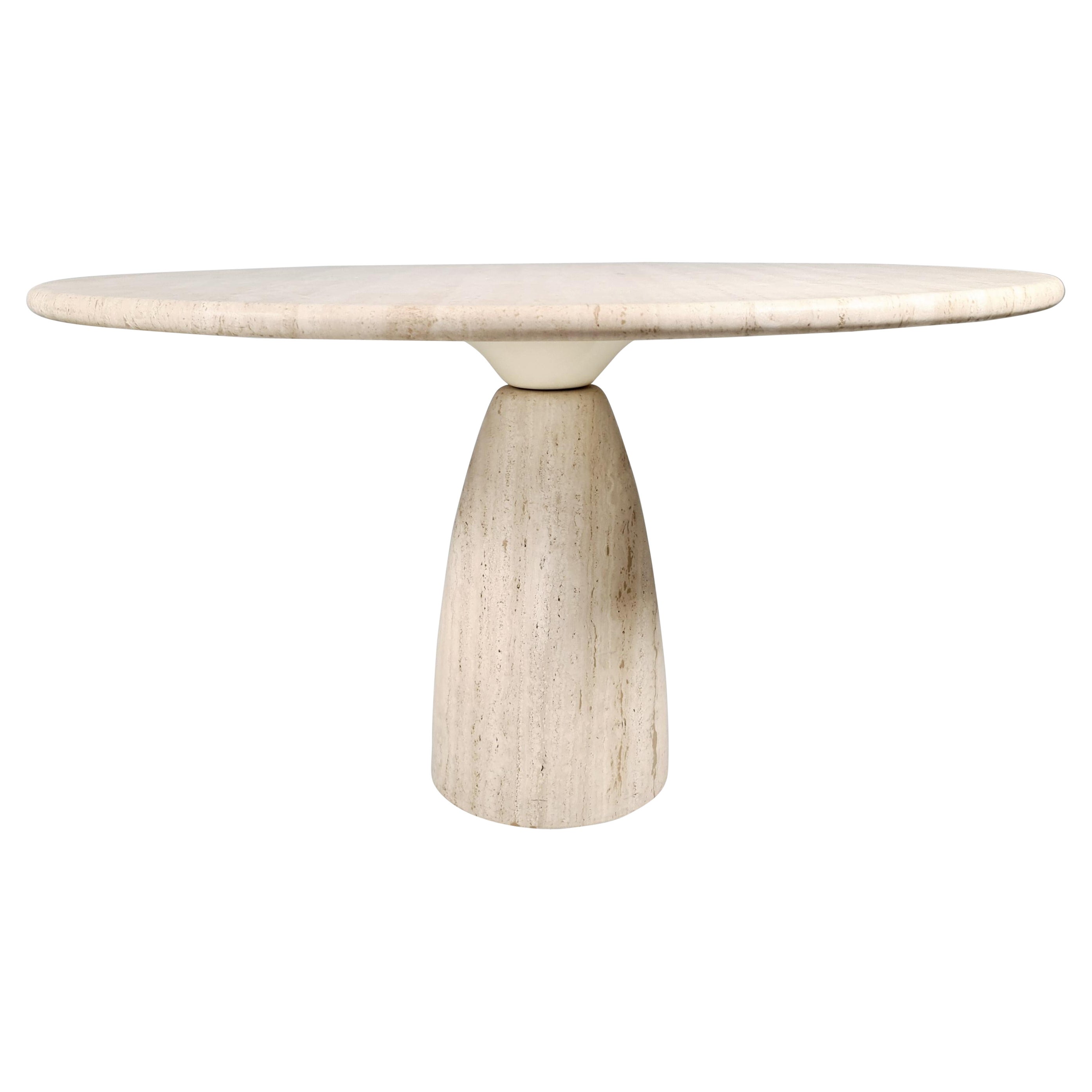 Finale 1790 Travertine Dining Table by Peter Draenert, 1970s