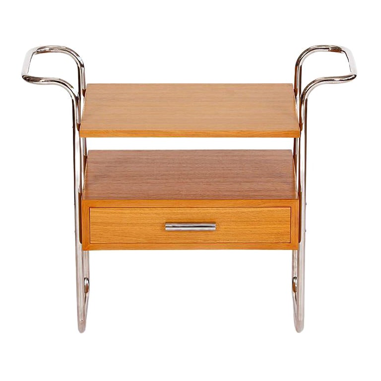 Contemporary Tubular Steel Sideboard Czech Functionalism Bauhaus For Sale