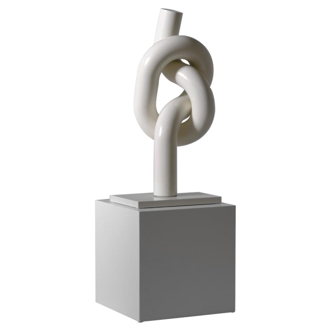 Large Metal Tubular ‘Knot’ Sculpture, Netherlands 1960s