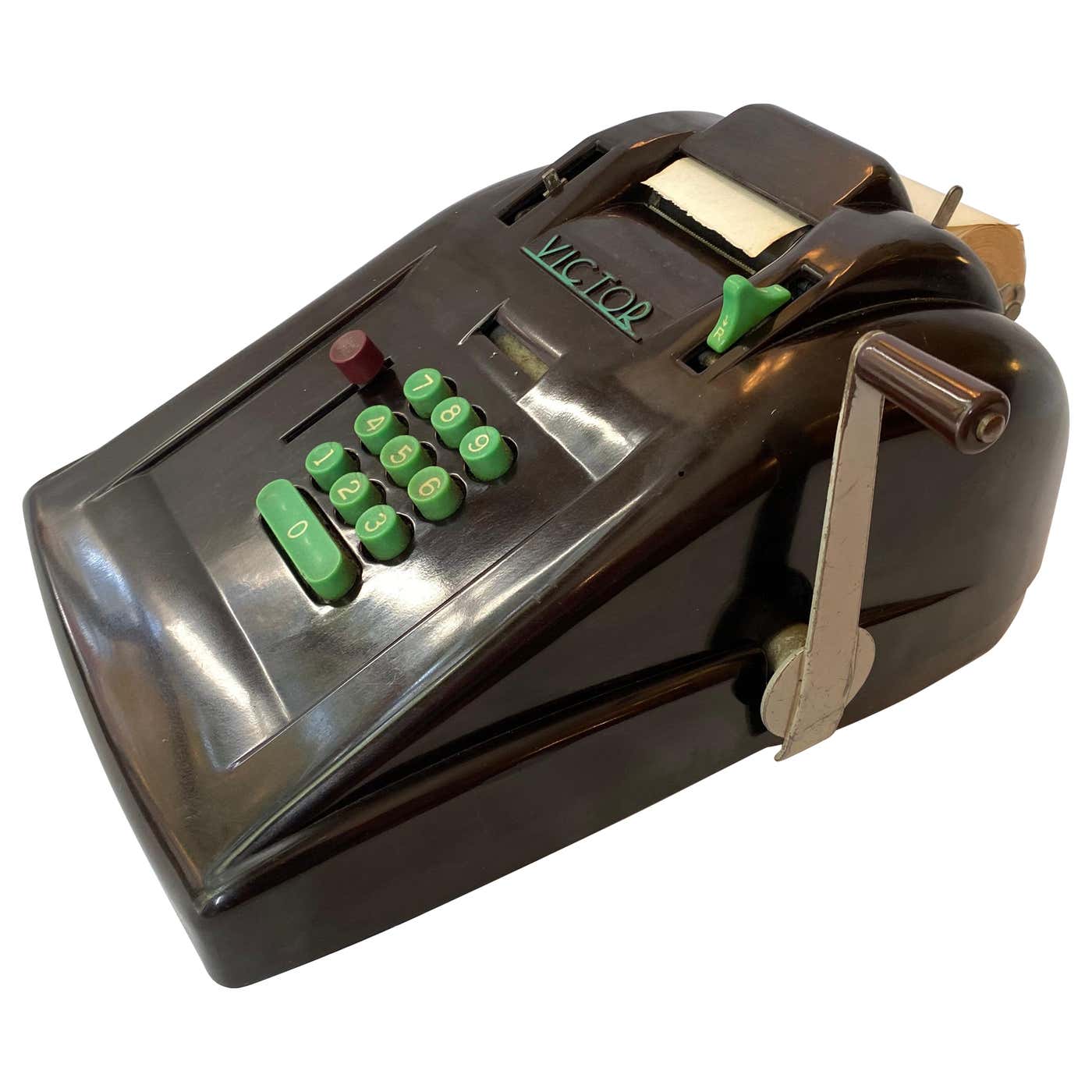 Victor Bakelite Adding Machine, 1937 at 1stDibs | victor adding machine ...