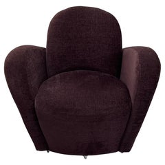 Michael Wolk "Miami" Swivel Loung Chair on Casters