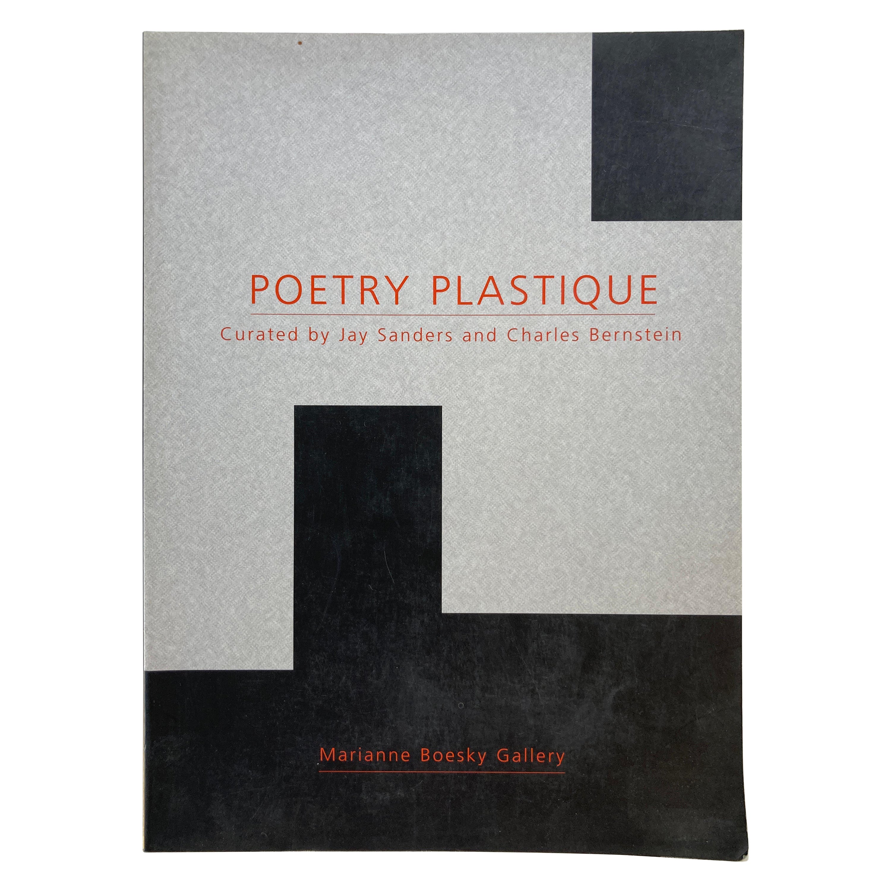 Poetry Plastique Contemporary Art Book Catalogue July 15, 2001