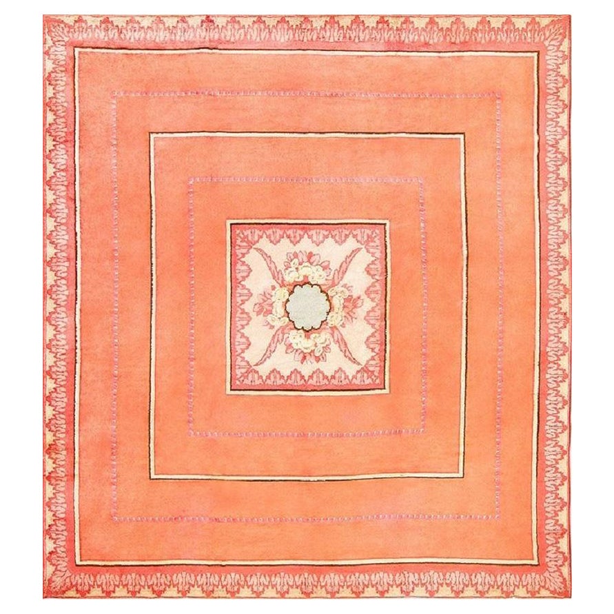Nazmiyal Collection French Art Deco Rug.  14 ft x 15 ft 7 in