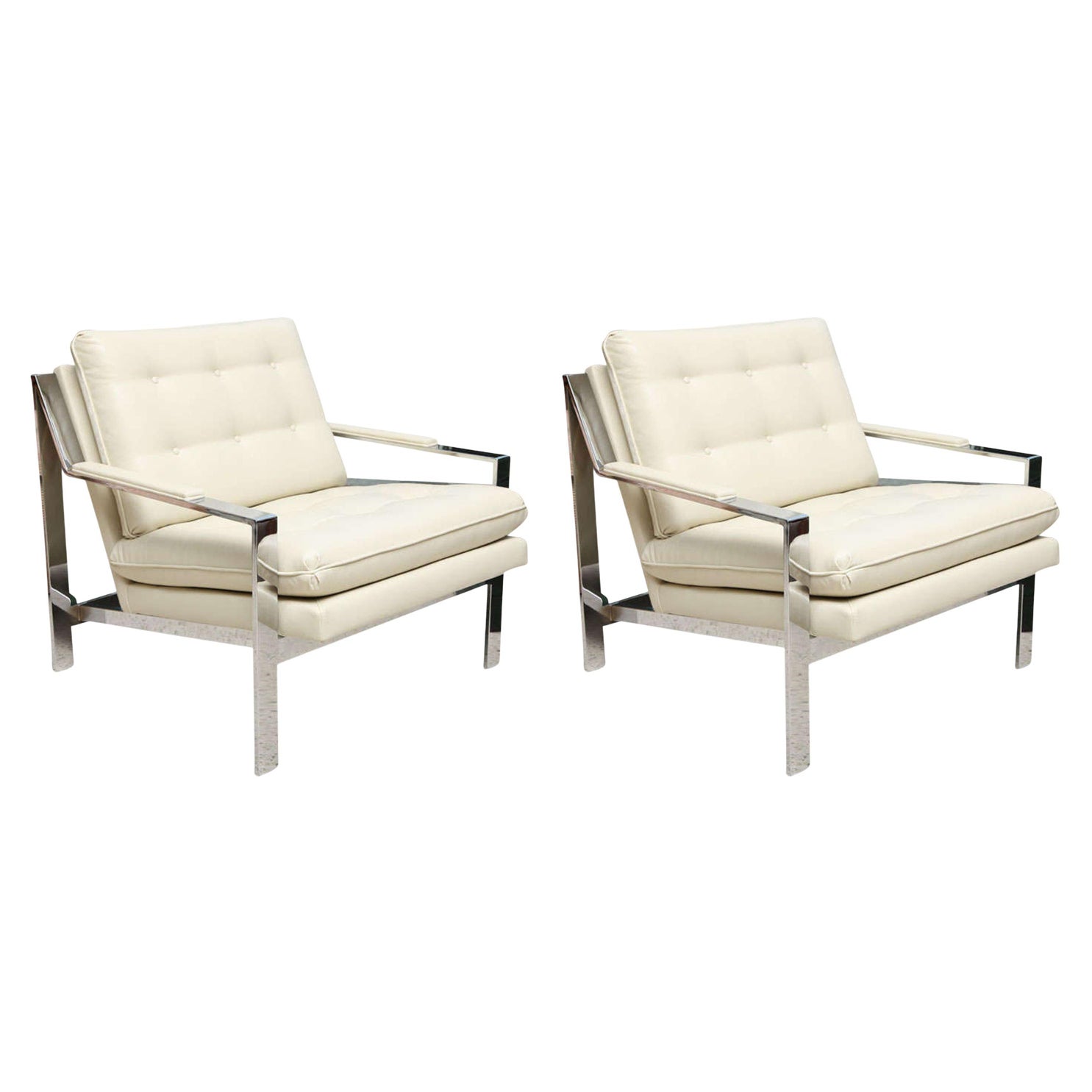 Pair of Milo Baughman Chairs