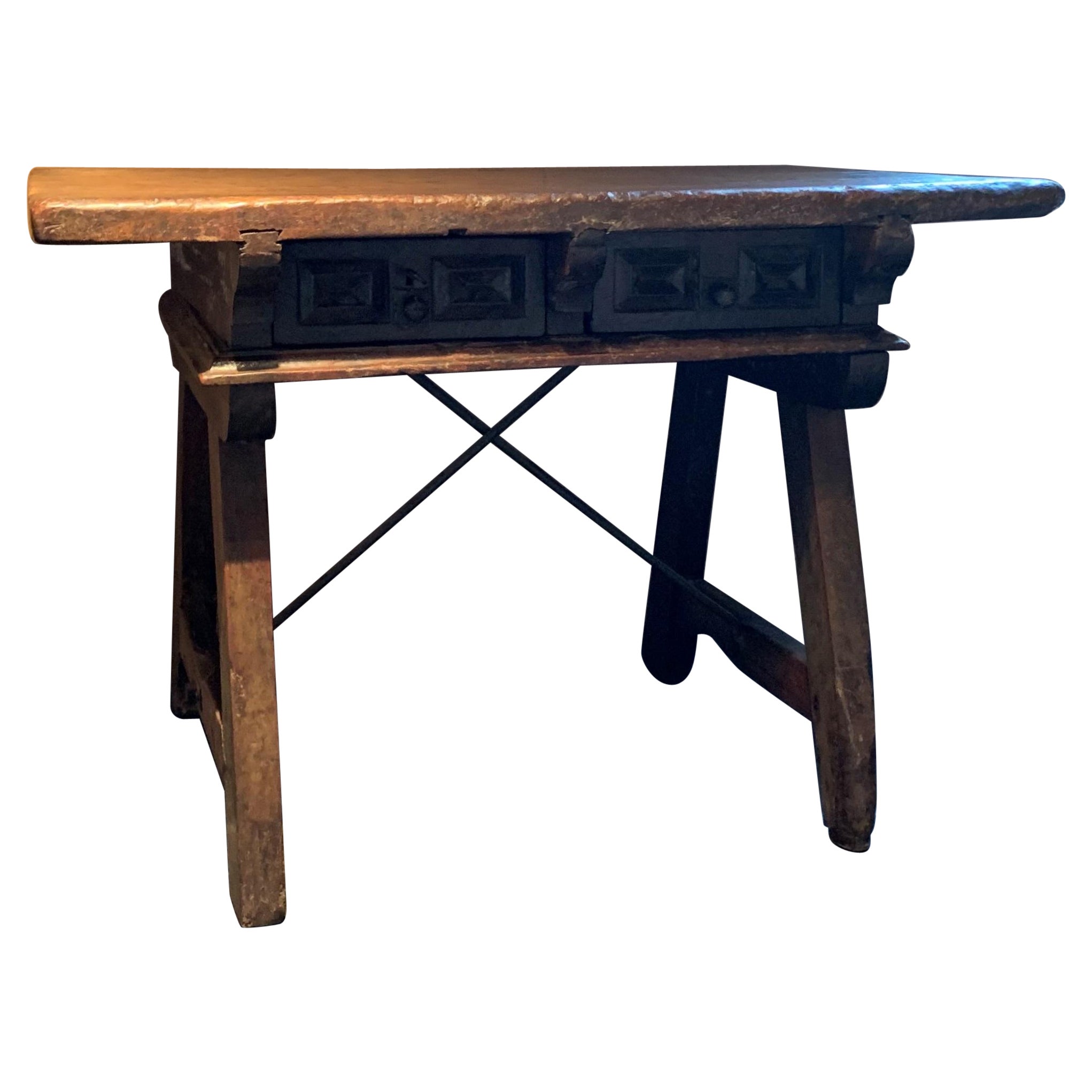 17th Century Spanish Trestle Table