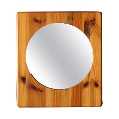 BUY DIRECT CHUNKY MEDIUM OAK STAINED SOLID PINE WALL AND OVERMATLE MIRRORS