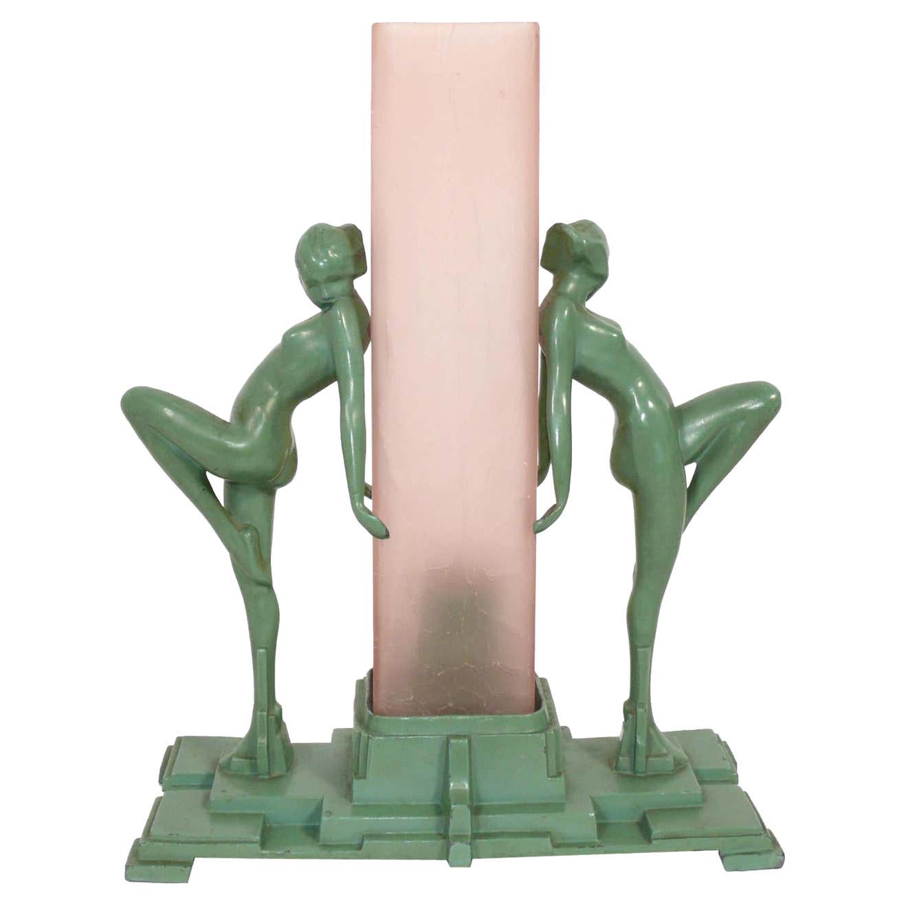 Frankart Original Art Deco Model L222 Lamp circa 1930s at 1stDibs