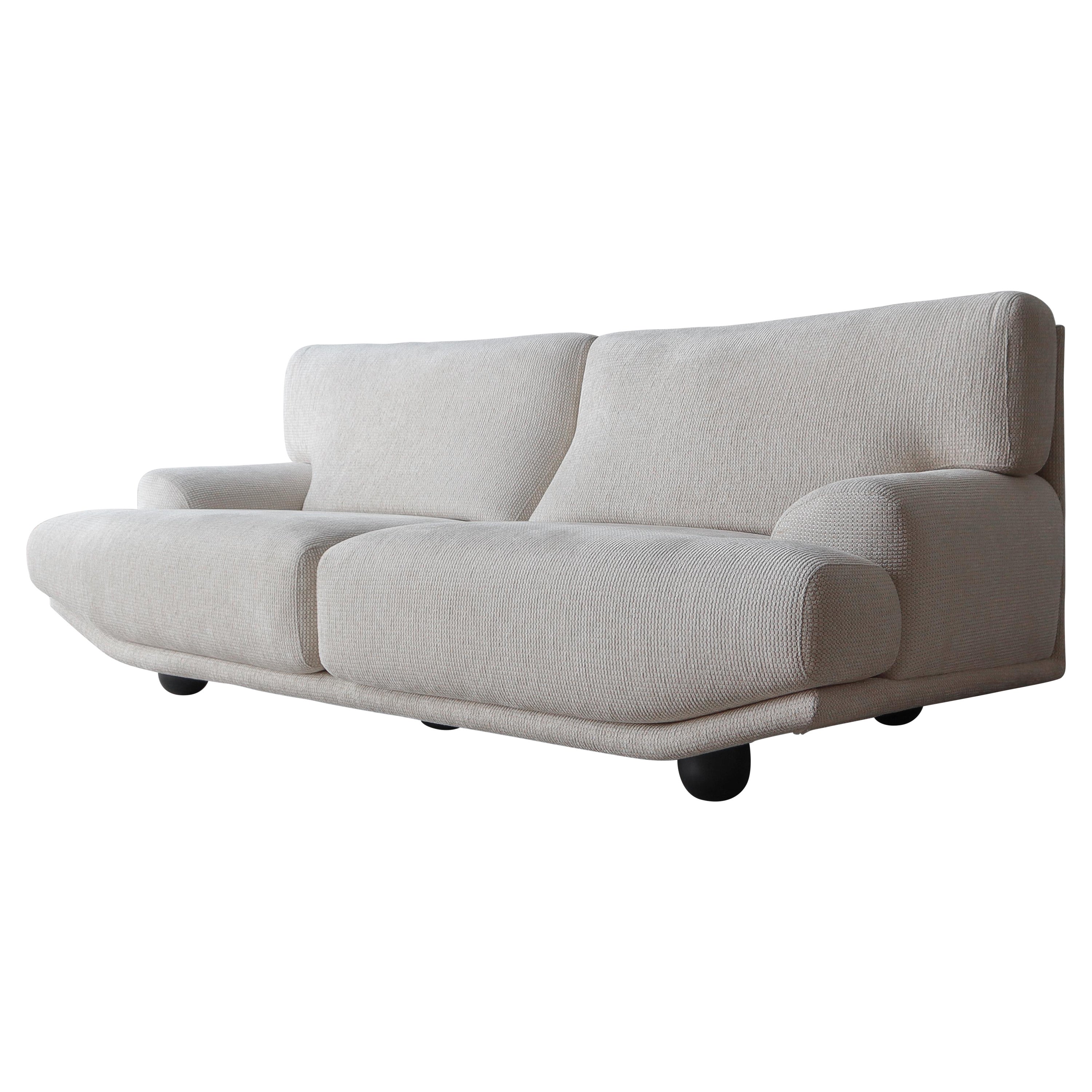 Angular Postmodern Italian Sofa at 1stDibs
