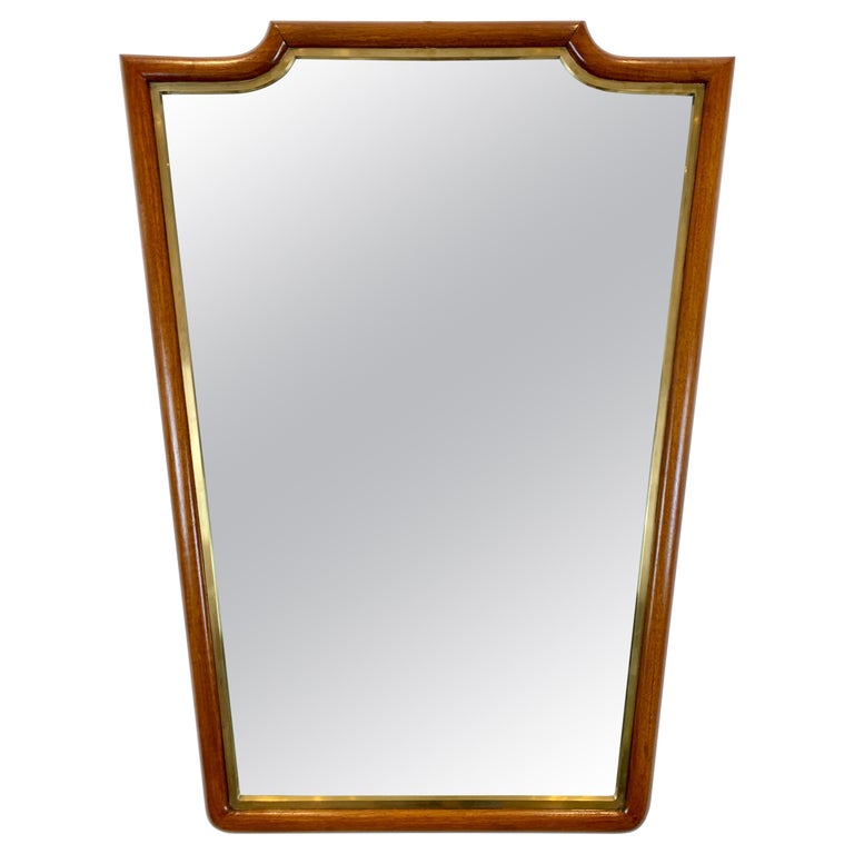 Elegant Italian Mirror, 1940s For Sale