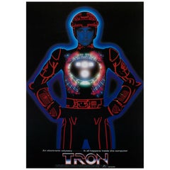 "Tron" Japanese Film Movie Poster, 1982