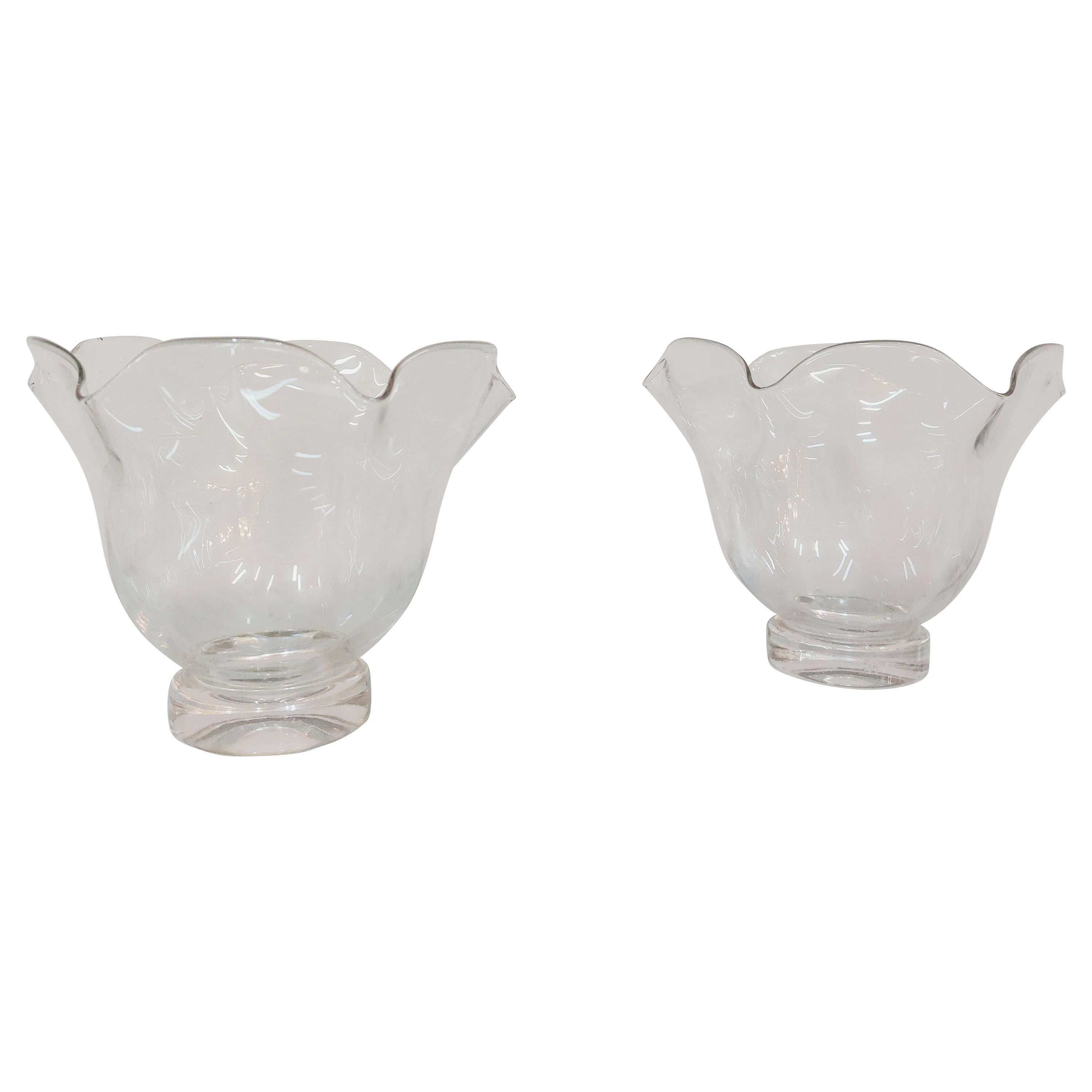 Vintage German Art Glass Vase by Erwin Eisch, Germany, 1950s For Sale