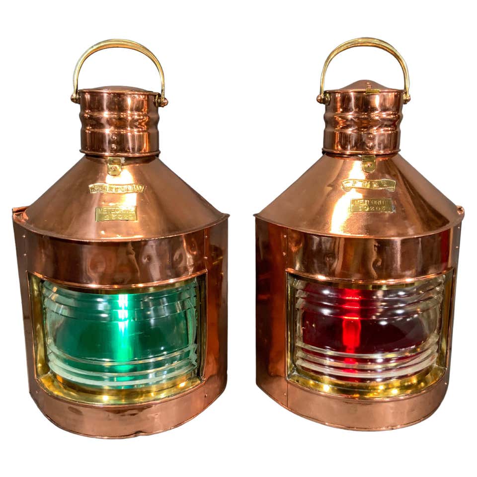 Pair Of Steel Port And Starboard Lights For Sale At 1stDibs pair-of-steel-port-and-starboard-lights-for-sale-at-1stdibs