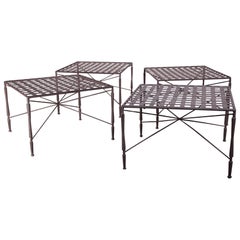 Four Tables Designed by Mario Papperzini for Salterini