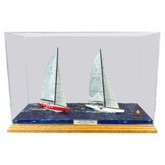 R. Royer 1992 28th America’s Cup Hand-Built Cased Diorama, 2009