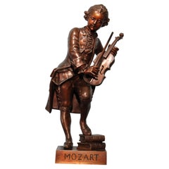 Mozart Bronze, Marcel Debut