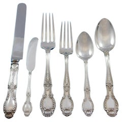 Richelieu by Tiffany Sterling Silver Flatware Set 12 Service 75 Pieces