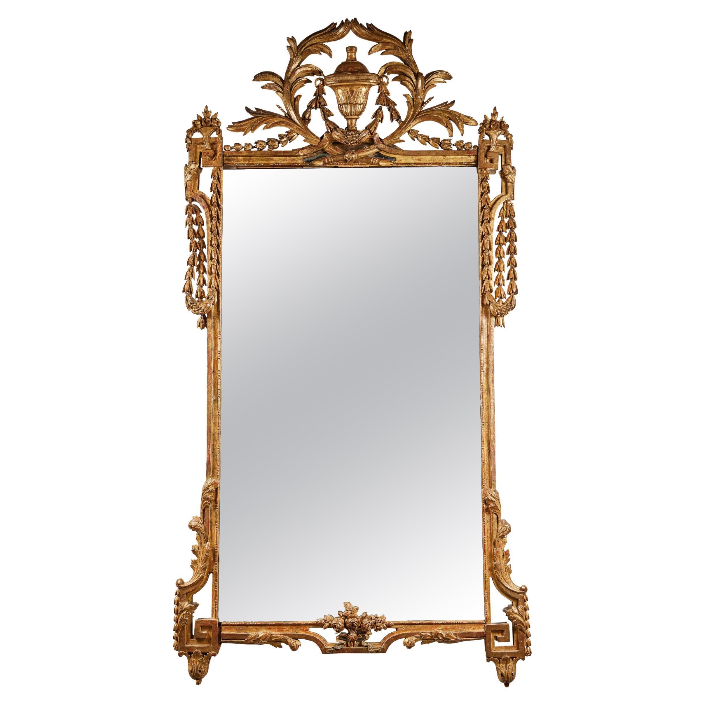 Large Saint Louis XIII Mirror For Sale at 1stDibs