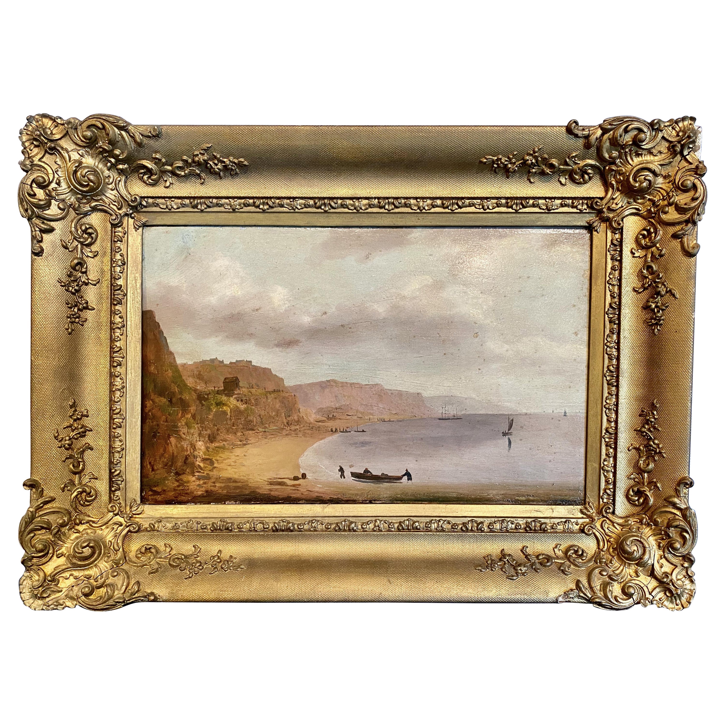 Early 19th Century Coastal Scene