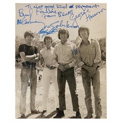 Vintage Beatles 1965 Signed Photograph