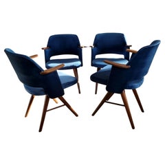 Cees Braakman Teak Mid Century Modern Ft30 Dining Chairs For Pastoe, 1960