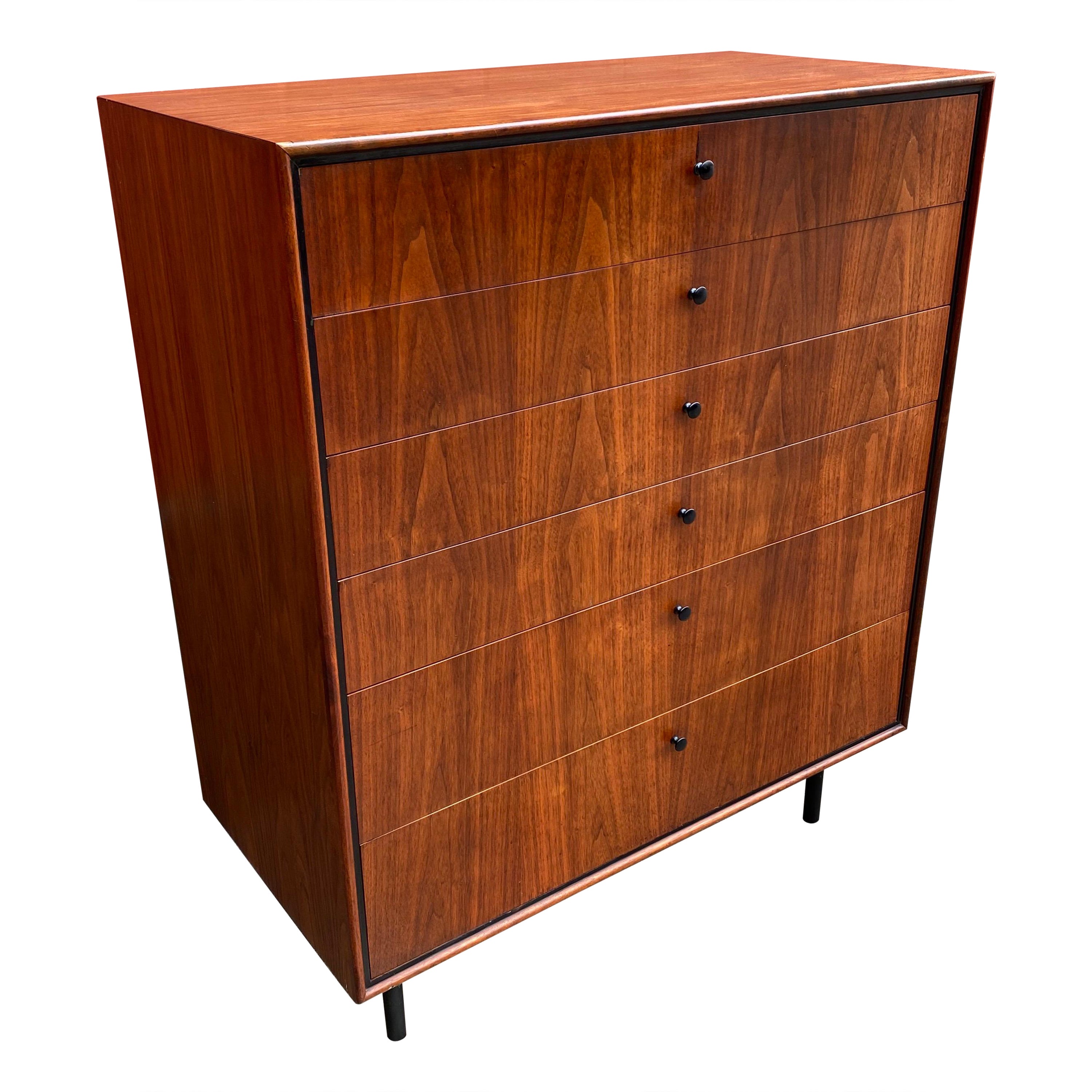 Jack Cartwright Walnut Dresser for Founders Furniture