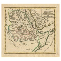 Antique Map of Abyssinia, Sudan and the Red Sea by Vaugondy, 1750