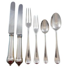 Early English by James Robinson Sterling Silver Flatware Set Service 48pc Dinner