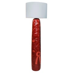 Prehistoric Zombie Apocalypse Lamp by Sunshine Thacker