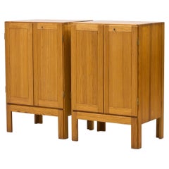 Pair of Pine Cabinets by Børge Mogensen for Karl Andersson & Söner, 1960s