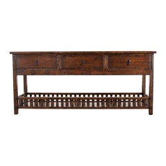 Guy Chaddock Oak Sideboard Server or Console Table